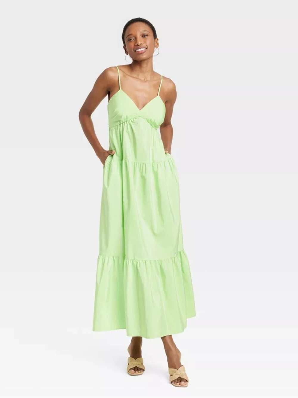 Target A New Day Green Maxi Dress